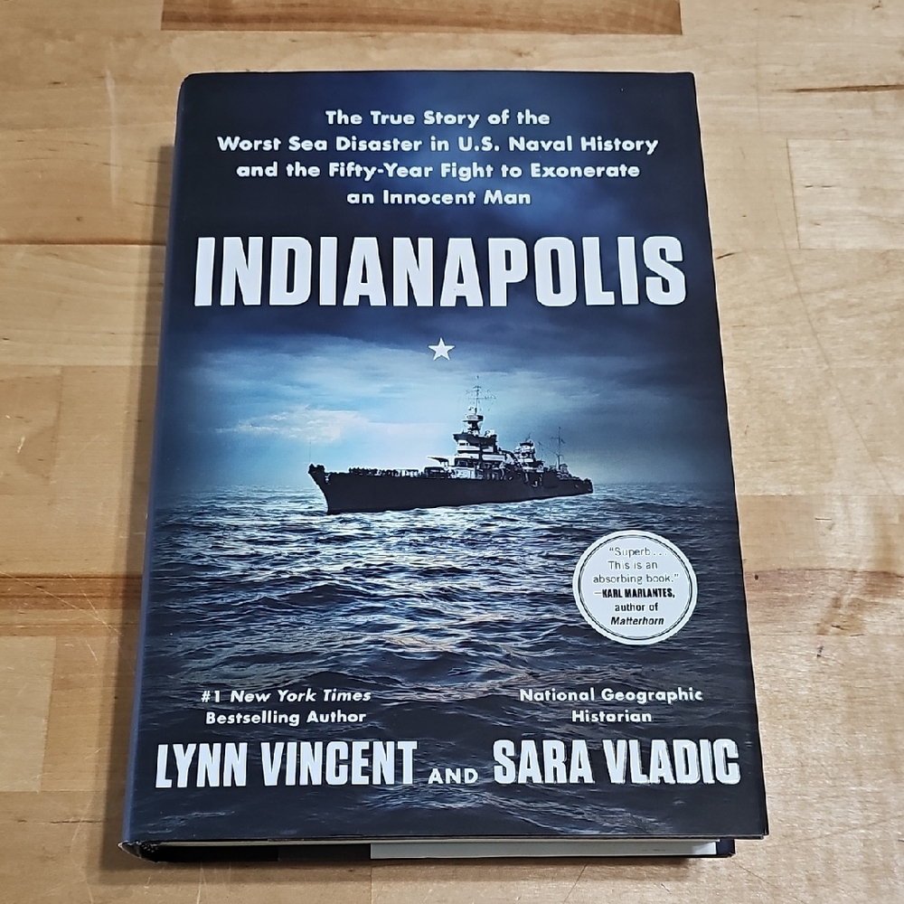 3 for $10 ⚓ Lynn Vincent INDIANAPOLIS The True Story WWII Sea Disaster Hardback